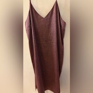 Reitman’s Signature brown & black speckled  midi Slip dress - XXL